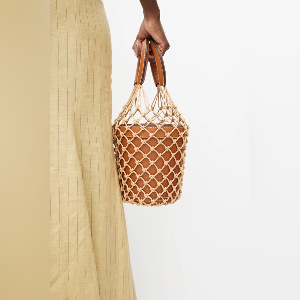 Staud Moreau Leather Bucket Bag - Brown NWOT R$395 - Picture 6 of 9